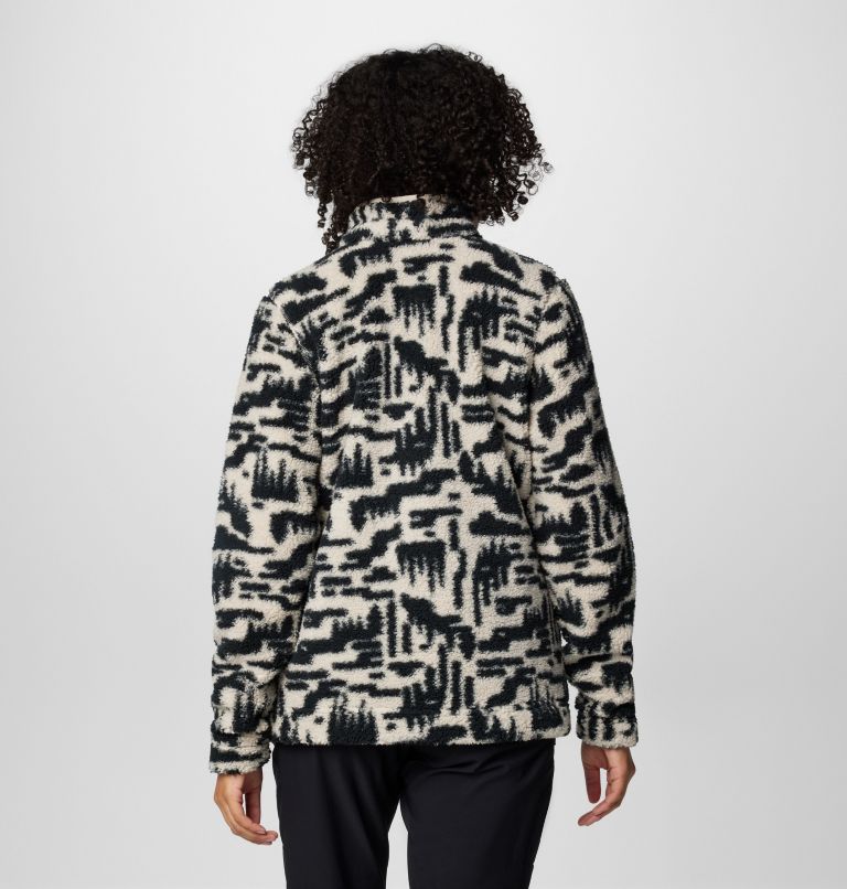 Women's West Bend Quarter Zip II Fleece Pullover, Color: Dark Stone Highland Tonal, image 2