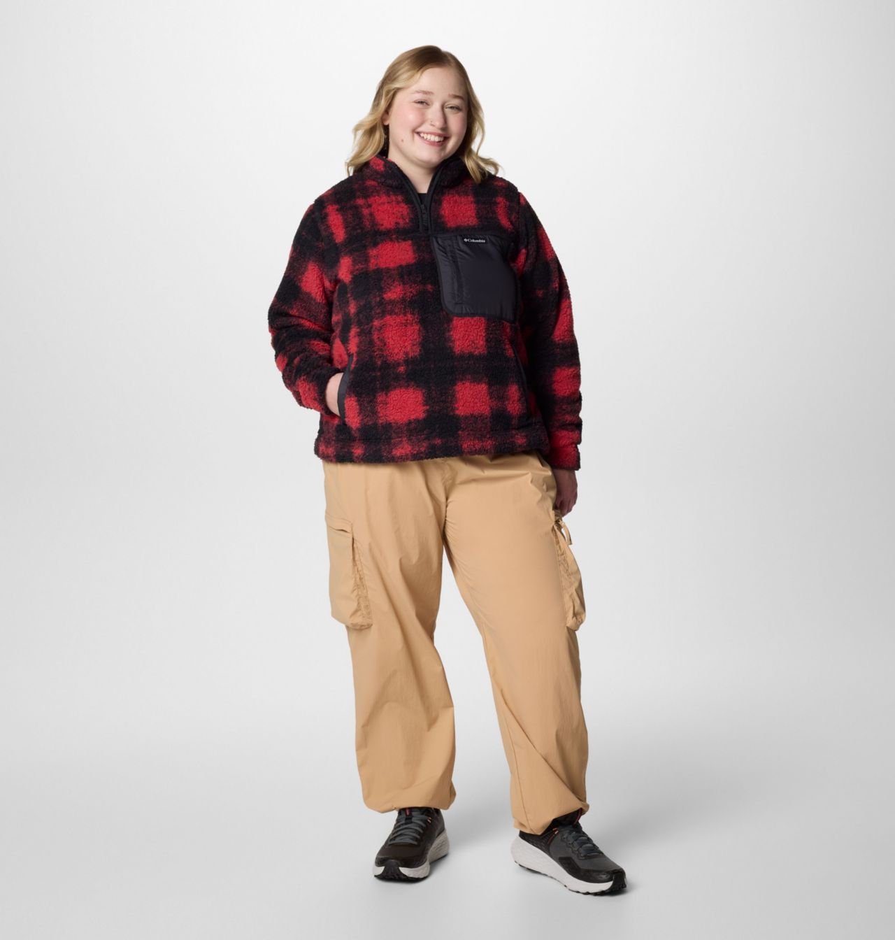 Women's West Bend™ Quarter Zip II Fleece Pullover - Plus Size | 602 | 1X 3