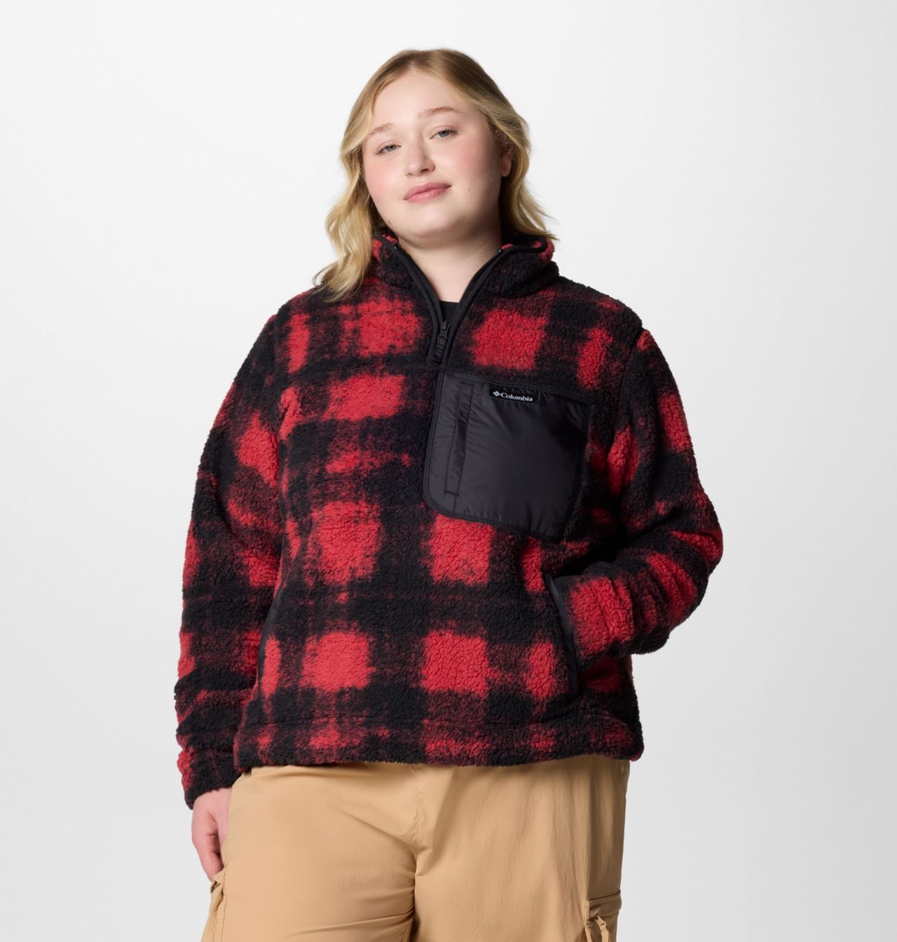 Women's West Bend™ Quarter Zip II Fleece Pullover - Plus Size | 602 | 1X 1