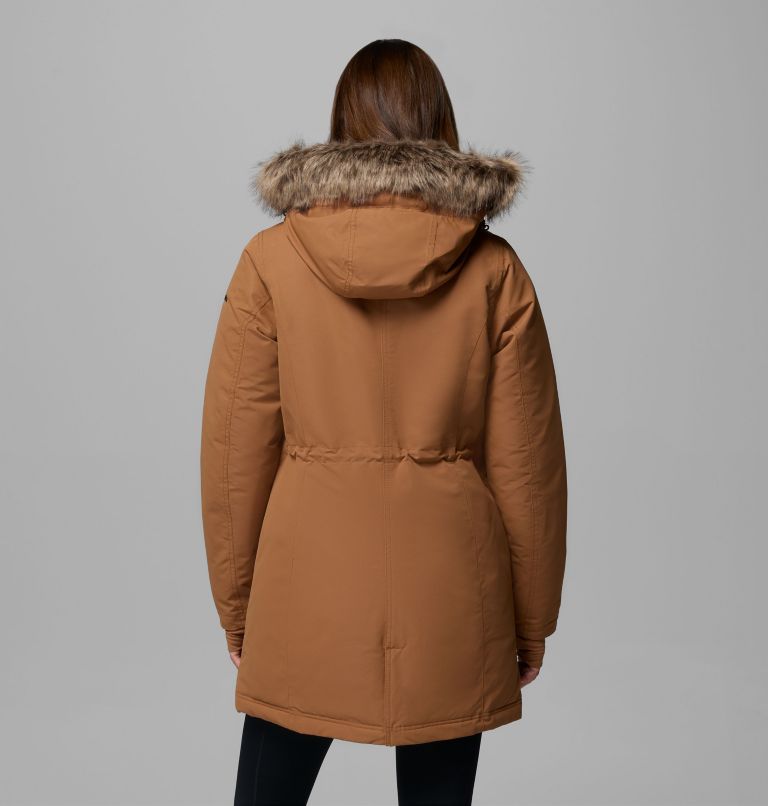 Women's Little Si II Insulated Parka, Color: Camel Brown, image 3