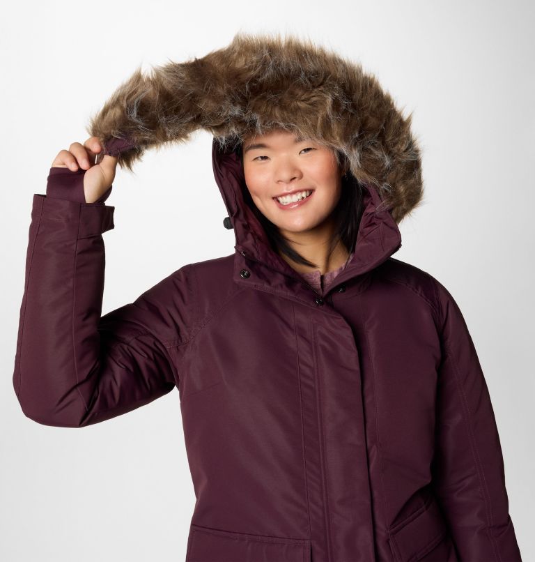 Women's Little Si II Insulated Parka, Color: Moonvista, image 6