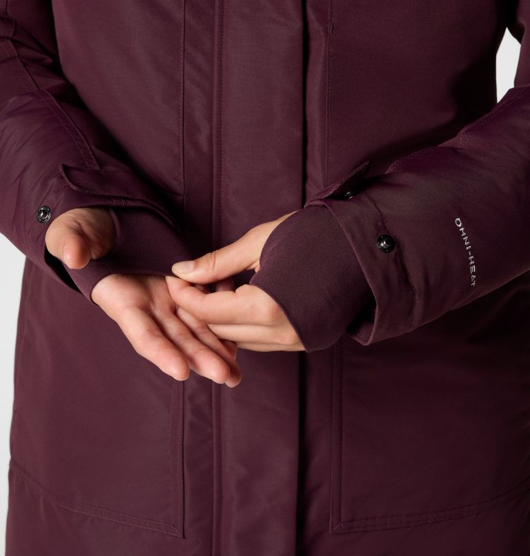Women's Little Si II Insulated Parka, Color: Moonvista, image 7