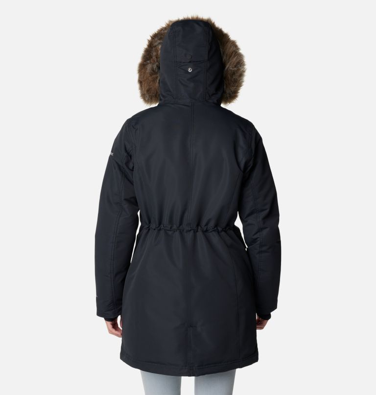 Women's Little Si II Waterproof Parka, Color: Black, image 2