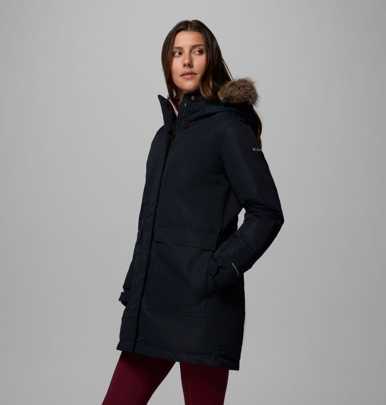Parka impermeable Little Si II para mujer, Color: Black, image 4