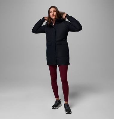 Women's Little Si II Waterproof Parka, Color: Black, image 8