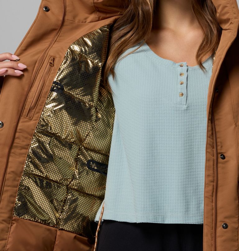 Parka Imperméable Little Si II Femme, Color: Camel Brown, image 6