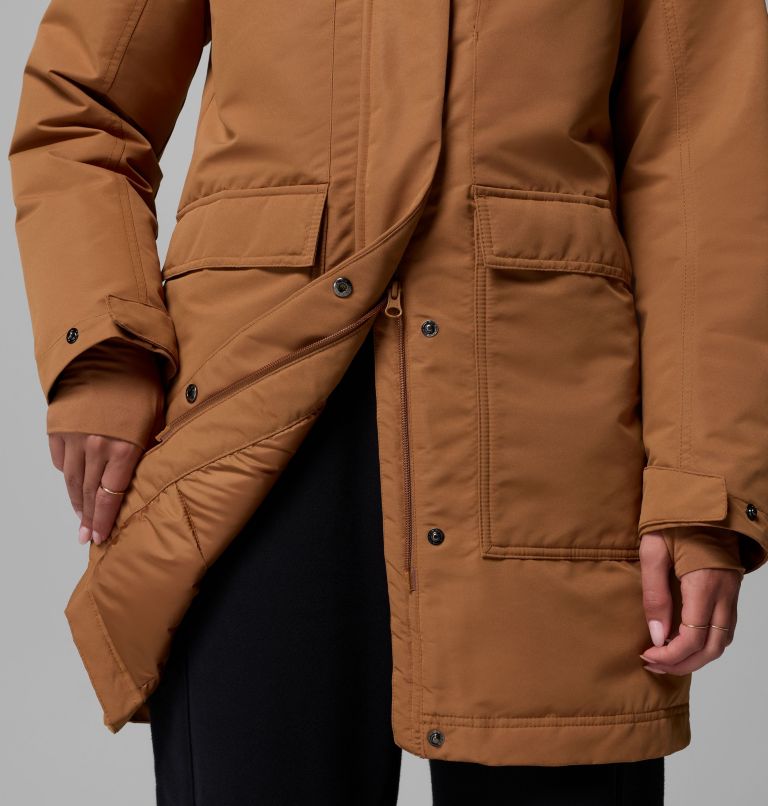 Parka Imperméable Little Si II Femme, Color: Camel Brown, image 9