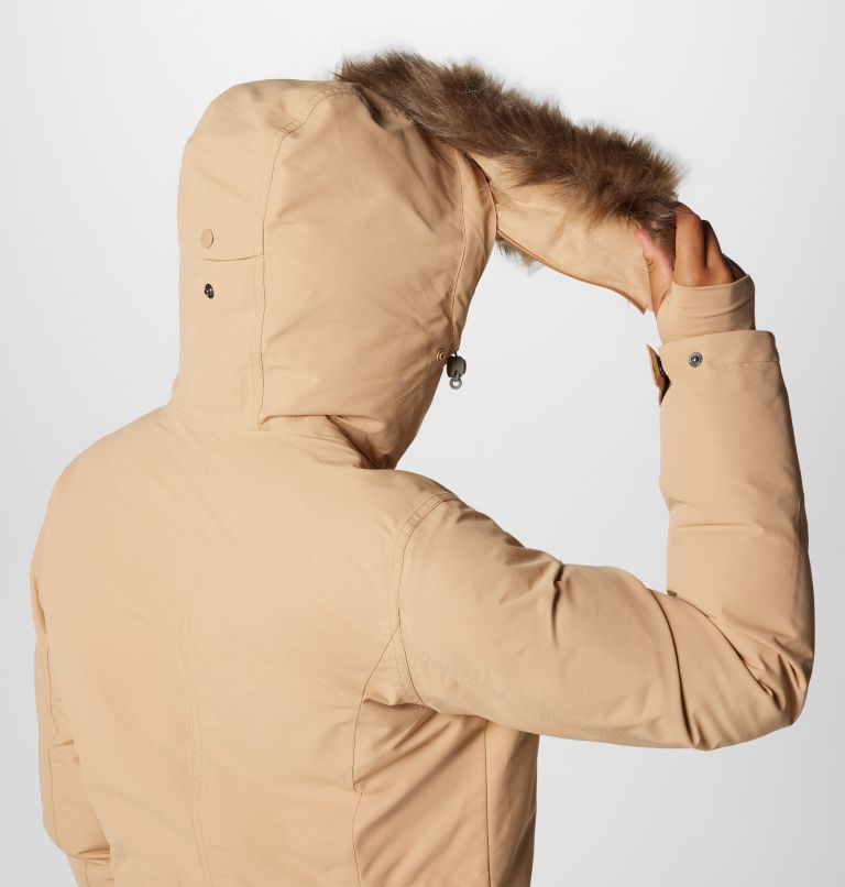 Women's Little Si II Waterproof Parka, Color: Canoe, image 6