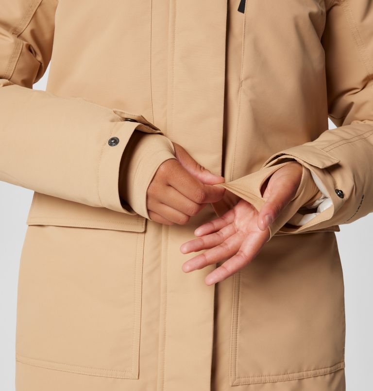 Women's Little Si II Waterproof Parka, Color: Canoe, image 7