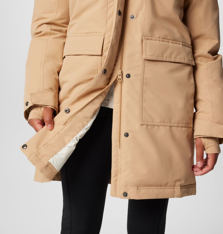 Women's Little Si II Waterproof Parka, Color: Canoe, image 8