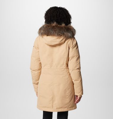 Women's Little Si II Waterproof Parka, Color: Canoe, image 2