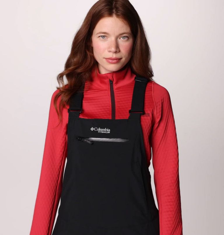 Women's Highland Summit II Insulated Bib, Color: Black