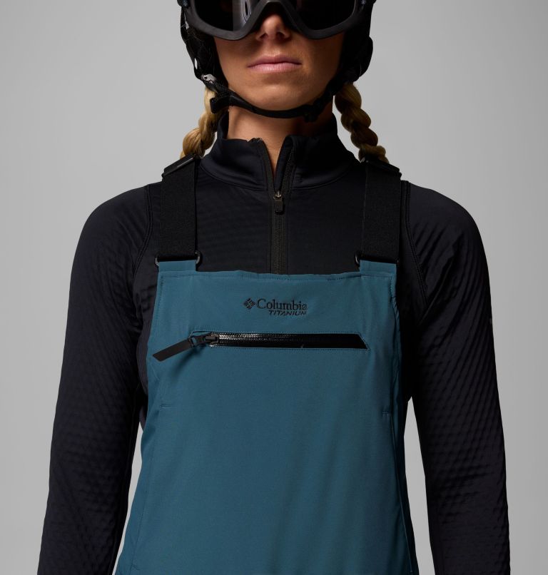 Women's Highland Summit II Insulated Bib, Color: Everblue, image 7