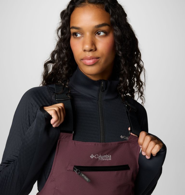 Women's Highland Summit II Insulated Bib, Color: Moonvista, image 5