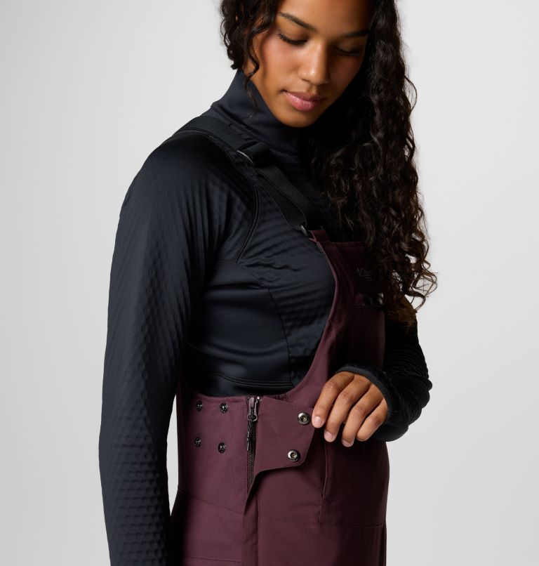 Women's Highland Summit II Insulated Bib, Color: Moonvista, image 7