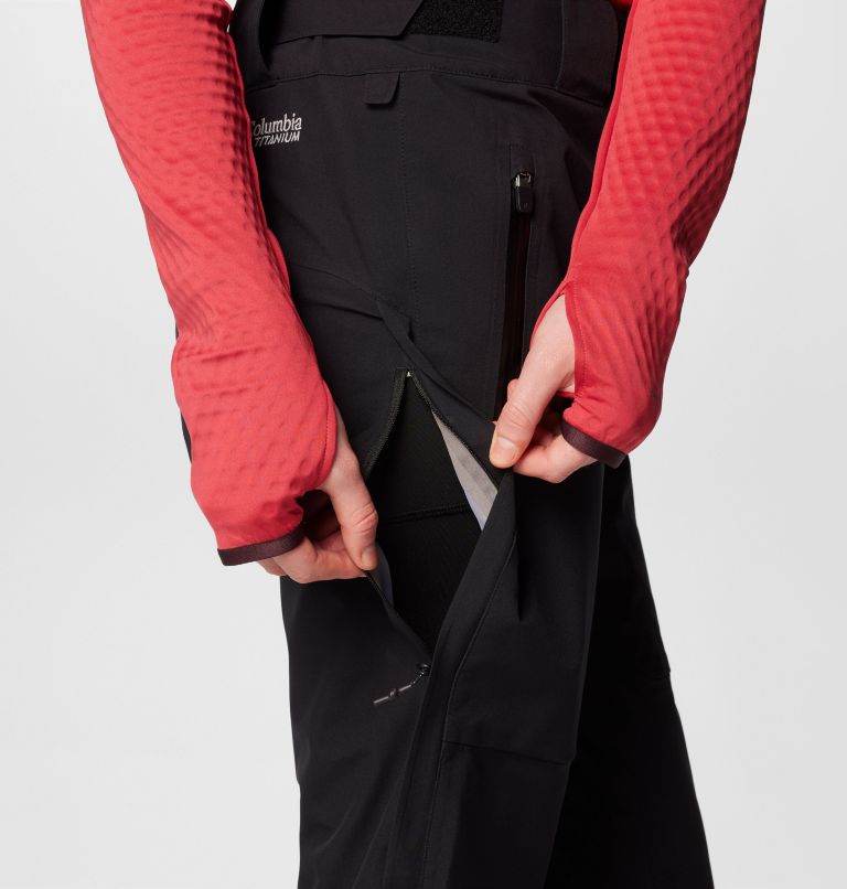 Women's Platinum Peak II 3L Pants, Color: Black, image 7