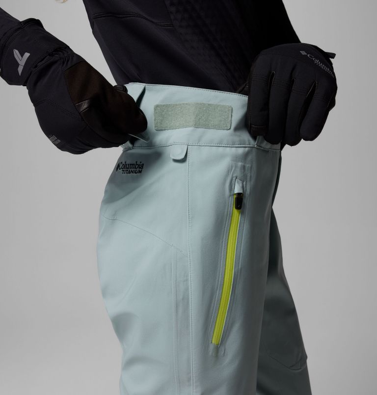 Women's Platinum Peak II 3L Waterproof Ski Trousers, Color: Crushed Blue, image 6