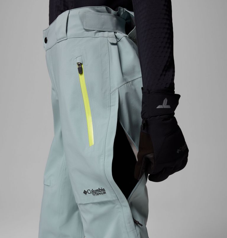 Women's Platinum Peak II 3L Waterproof Ski Trousers, Color: Crushed Blue, image 7