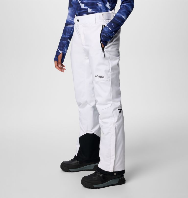 Women's Cirque Bowl Waterproof Ski Trousers, Color: White, image 4