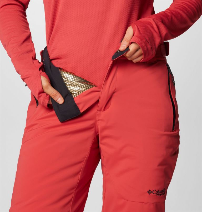 Women's Cirque Bowl Waterproof Ski Trousers, Color: Daredevil, image 8