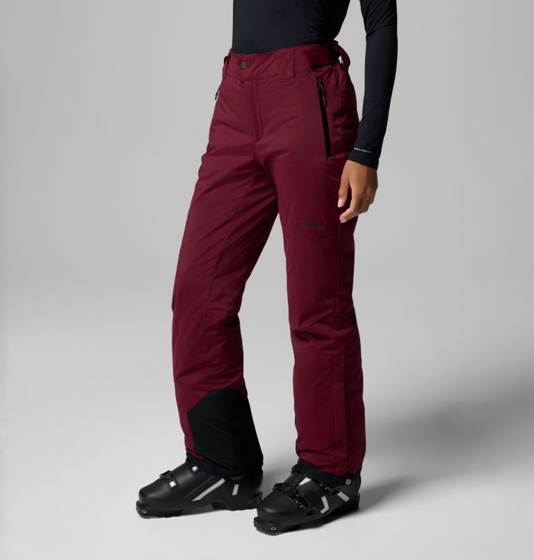 Women's Cirque Bowl Insulated Pants, Color: Rich Wine, image 4