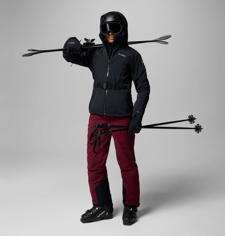 Women's Cirque Bowl Insulated Pants, Color: Rich Wine, image 2