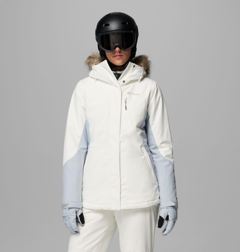 Women's Ava Alpine II Insulated Jacket, Color: Sea Salt, Cirrus Grey, image 1