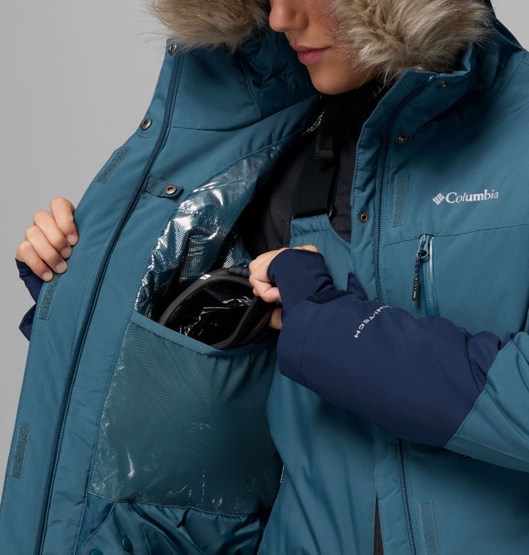 Manteau isolant Ava Alpine II pour femmes, Color: Everblue, Collegiate Navy, image 5
