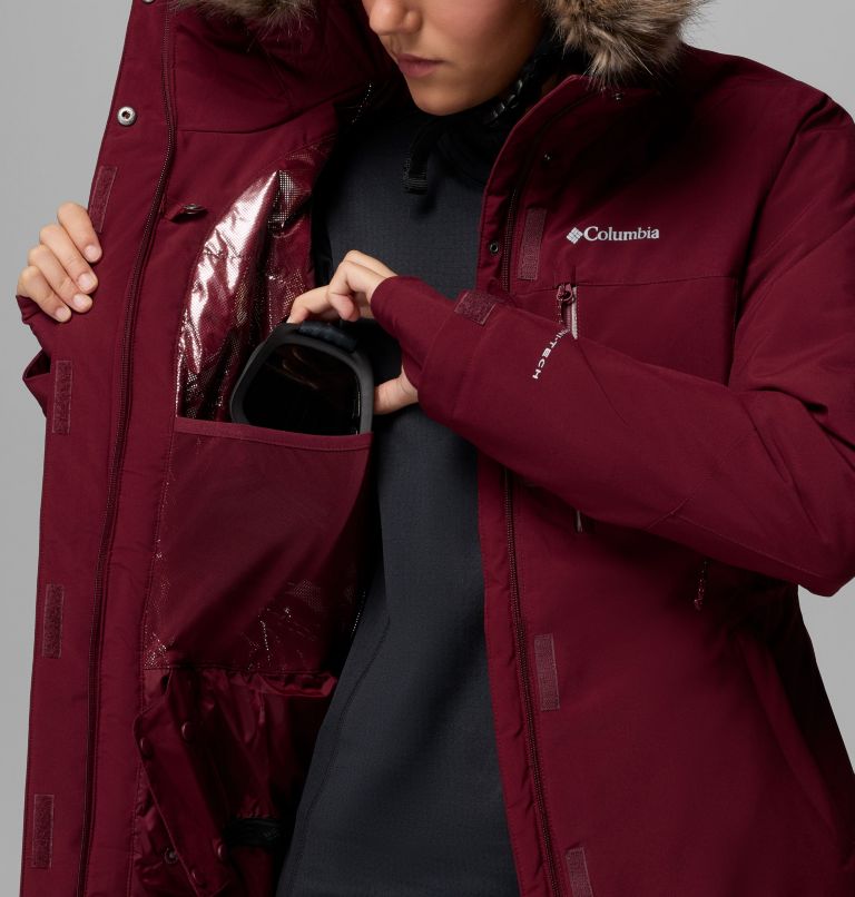 Manteau isolant Ava Alpine II pour femmes, Color: Rich Wine, image 5