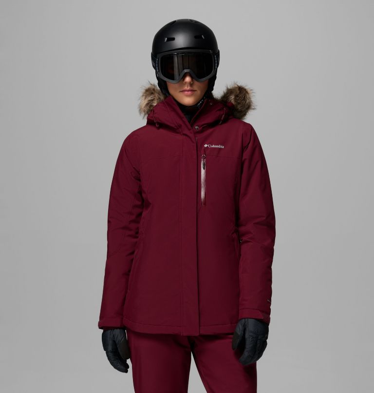 Manteau isolant Ava Alpine II pour femmes, Color: Rich Wine, image 1