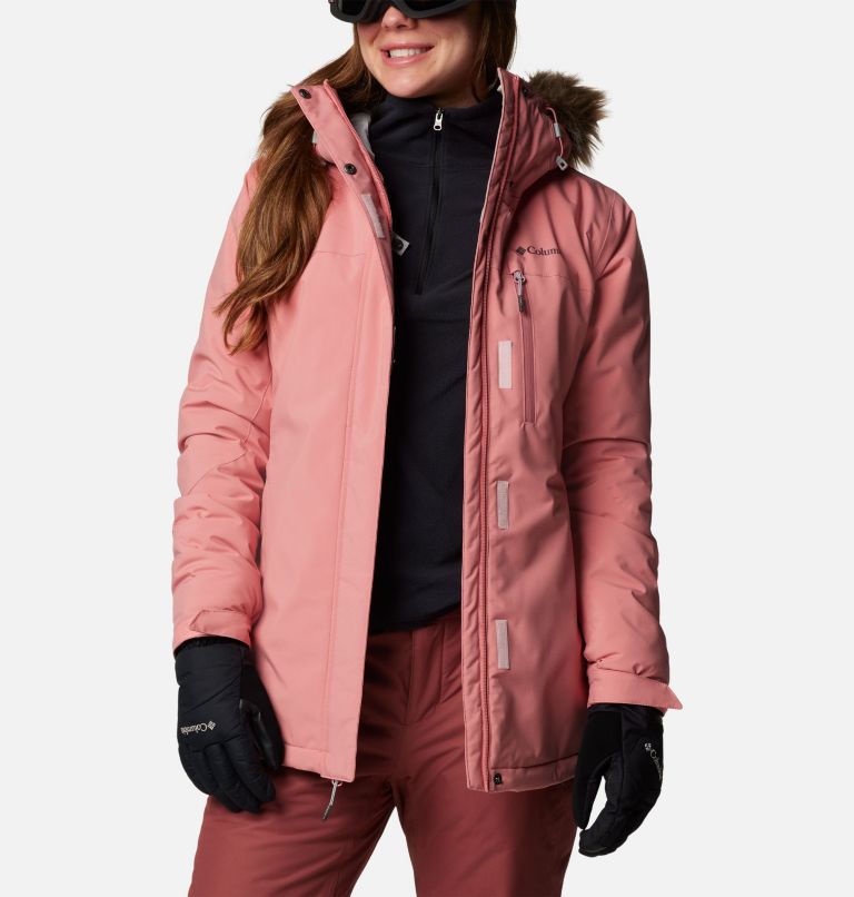 Women's Ava Alpine Waterproof Ski Jacket, Color: Pink Agave, image 9