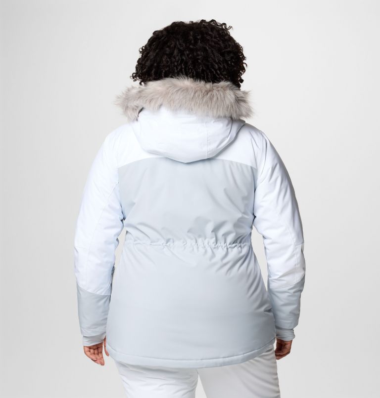 Women's Ava Alpine II Insulated Jacket - Plus Size, Color: White, Cirrus Grey, image 2