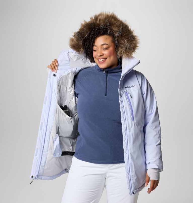 Women's Ava Alpine II Insulated Jacket - Plus Size, Color: Snowdrift, image 10