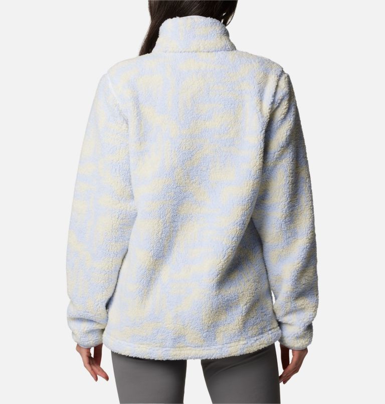 Women's West Bend II Printed Sherpa Jacket, Color: Snowdrift Highland Tonal, image 2