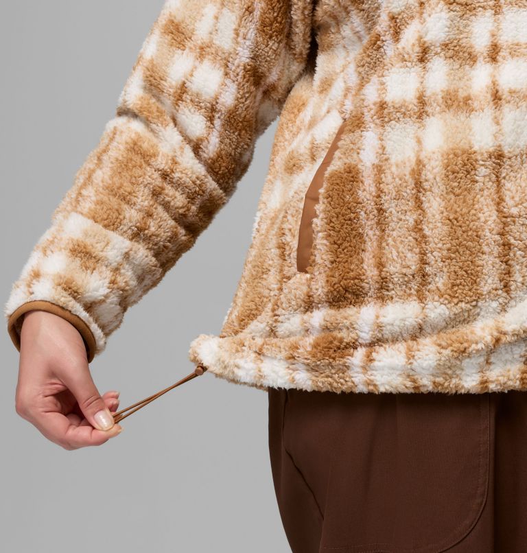 Women's West Bend Print Full Zip II Jacket - Plus Size, Color: Camel Brown Herringplaid, image 8