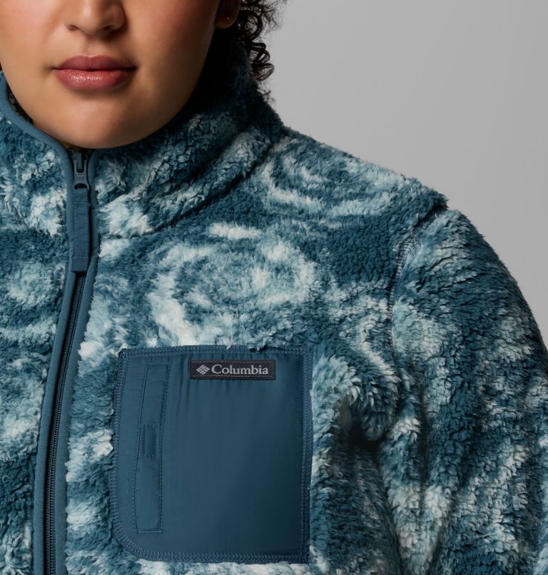 Women's West Bend Print Full Zip II Jacket - Plus Size, Color: Everblue Rose City, image 7