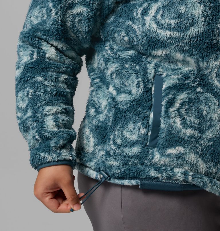 Women's West Bend Print Full Zip II Jacket - Plus Size, Color: Everblue Rose City, image 8