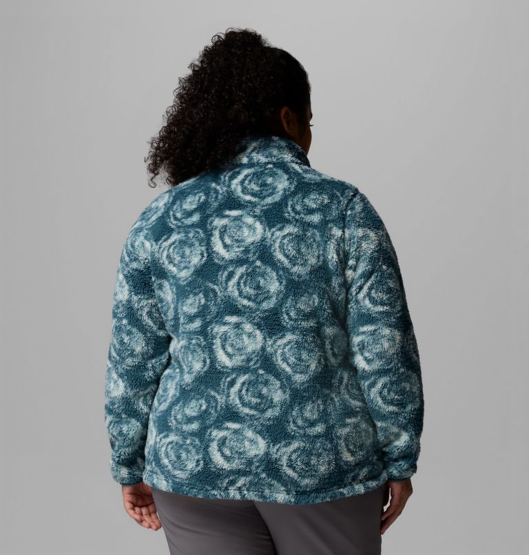 Women's West Bend Print Full Zip II Jacket - Plus Size, Color: Everblue Rose City, image 3