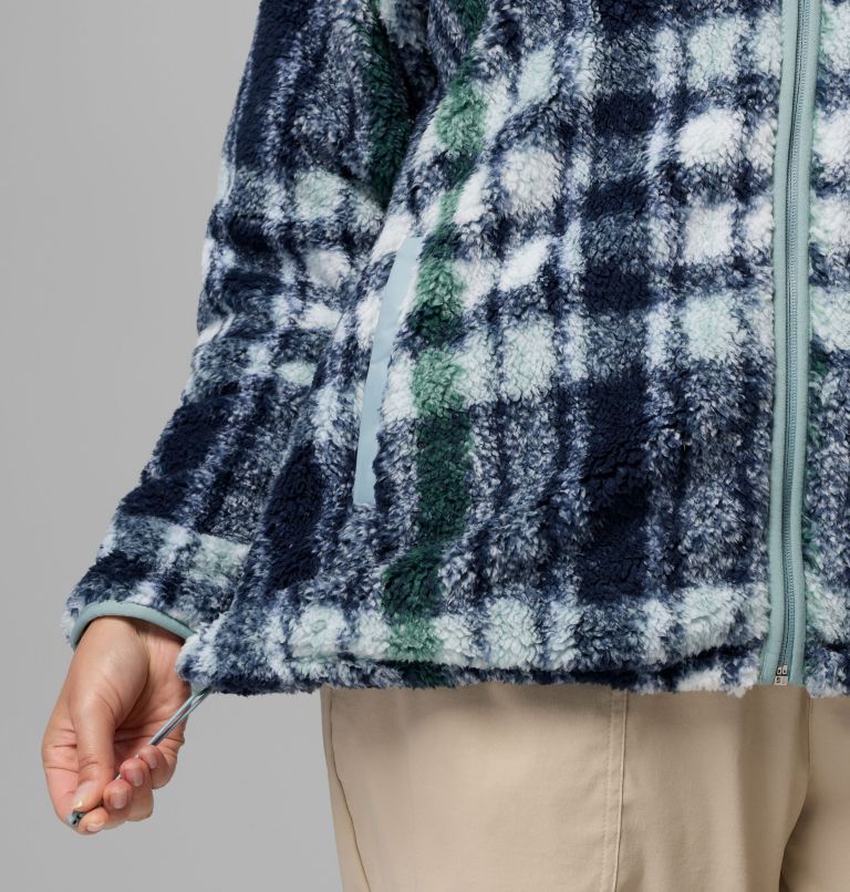 Women's West Bend Print Full Zip II Jacket - Plus Size, Color: Crushed Blue Herringplaid, image 8