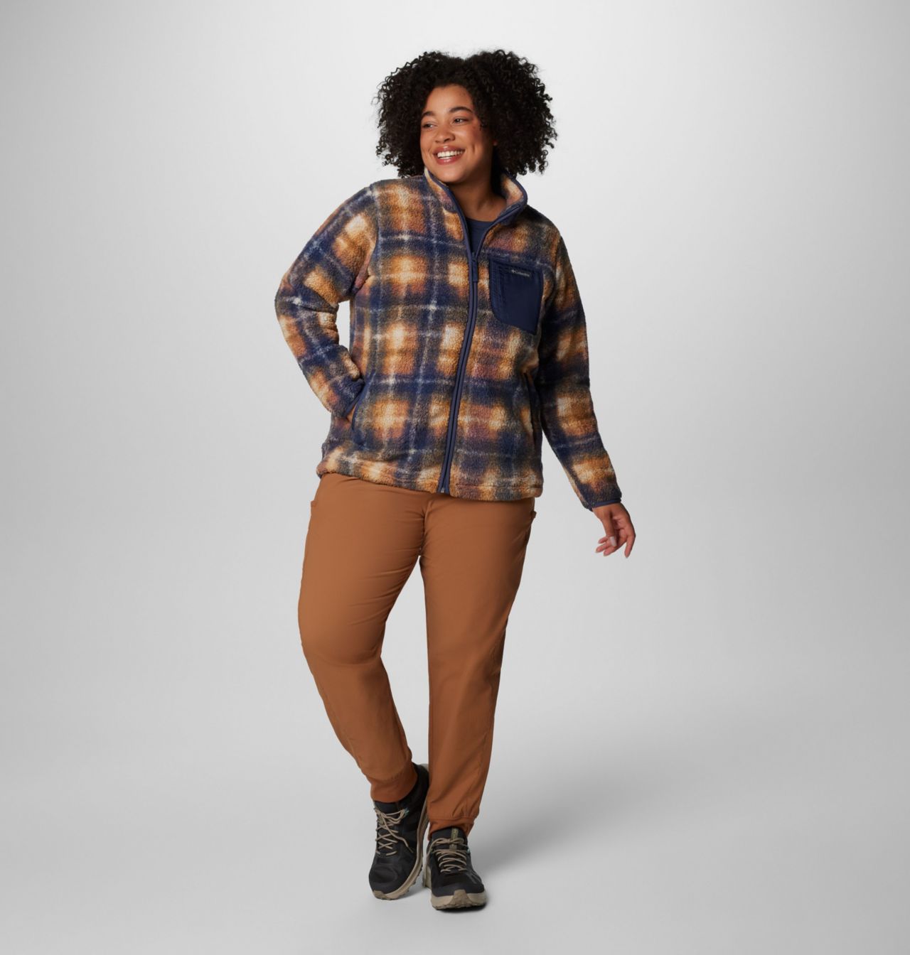 Women's West Bend™ Print Full Zip II Jacket - Plus Size | 466 | 3X 3