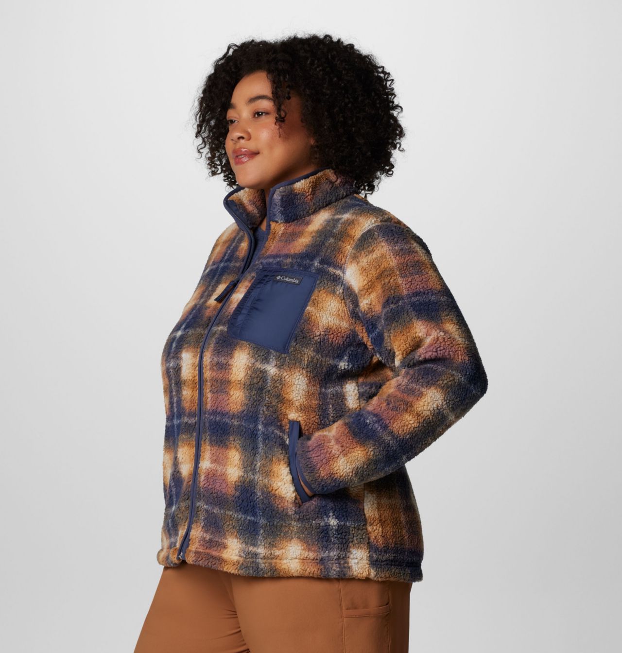 Women's West Bend™ Print Full Zip II Jacket - Plus Size | 466 | 3X 4