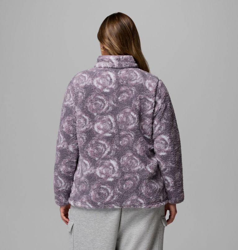 Women's West Bend Print Full Zip II Jacket - Plus Size, Color: Shale Purple Rose City, image 3