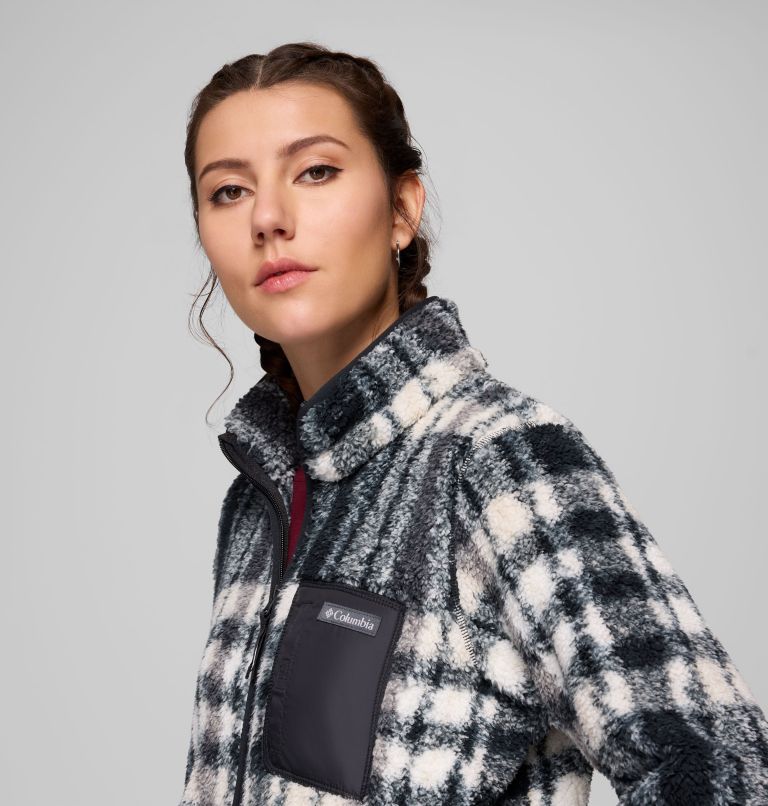 West Bend Print Full Zip II | 011 | XXL, Color: Black Herringplaid, image 5