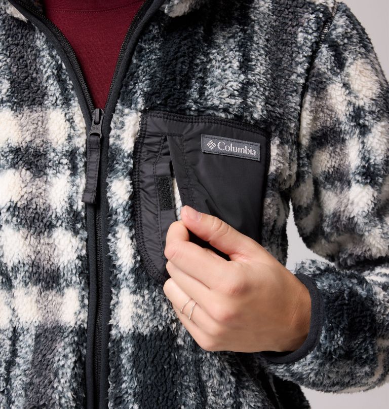 West Bend Print Full Zip II | 011 | XXL, Color: Black Herringplaid, image 6