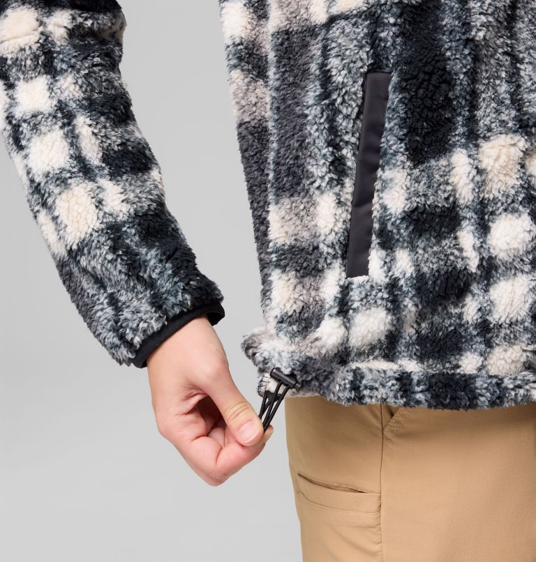 West Bend Print Full Zip II | 011 | XXL, Color: Black Herringplaid, image 7