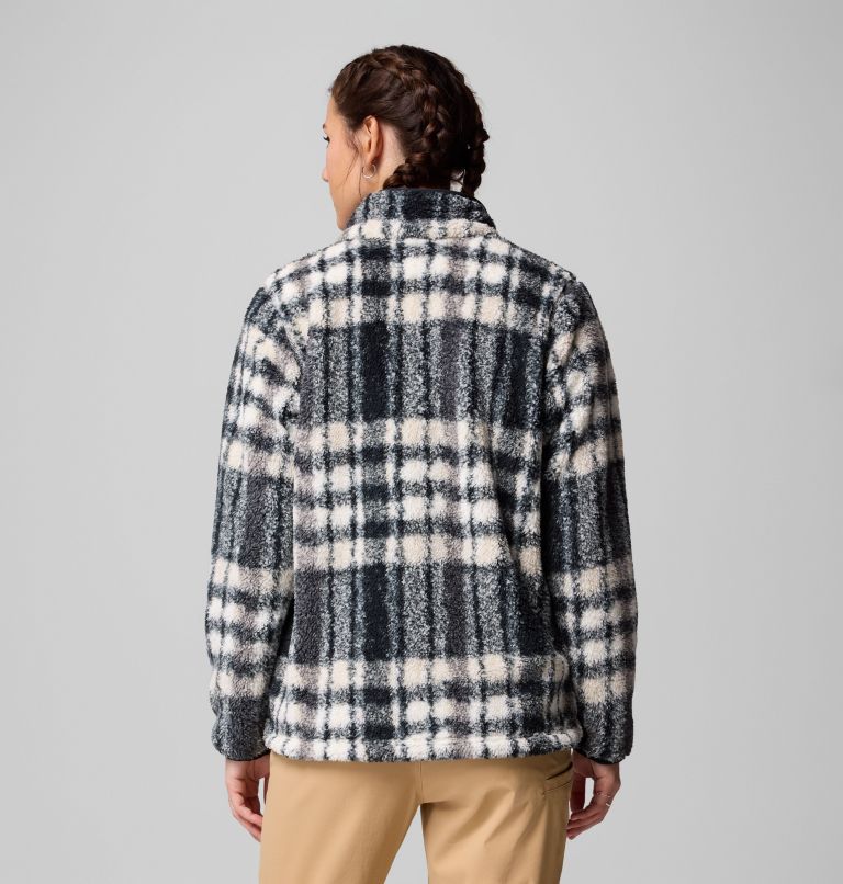 West Bend Print Full Zip II | 011 | XXL, Color: Black Herringplaid, image 3