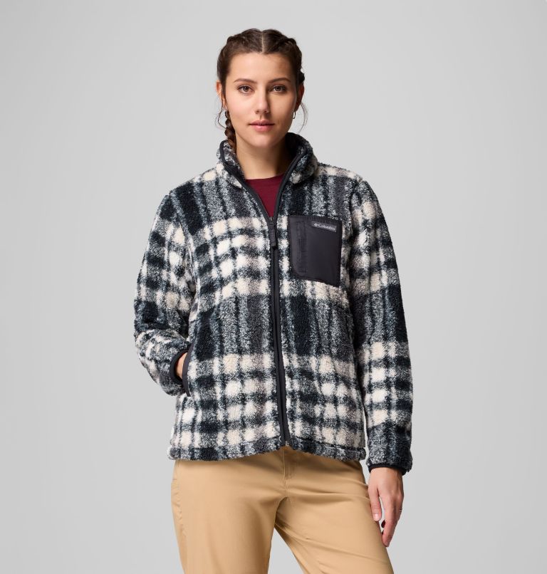 West Bend Print Full Zip II | 011 | XXL, Color: Black Herringplaid, image 1