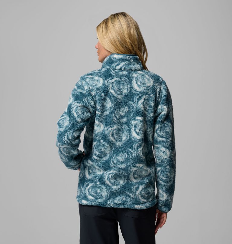 Women's West Bend Print Full Zip II Jacket, Color: Everblue Rose City, image 3