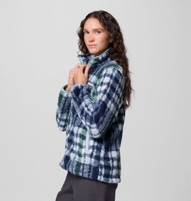 Women's West Bend Print Full Zip II Jacket, Color: Crushed Blue Herringplaid, image 12