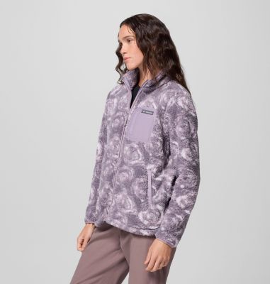 Women's West Bend Print Full Zip II Jacket, Color: Shale Purple Rose City, image 16